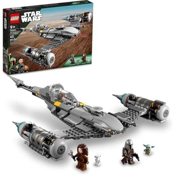 Lego NWT Star War 75325 The Mandalorian's N-1 Starfighter New In Box Building - Picture 8 of 16